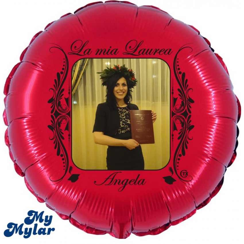 Palloncini Decorati MyMylar - Laurea Foto (18")